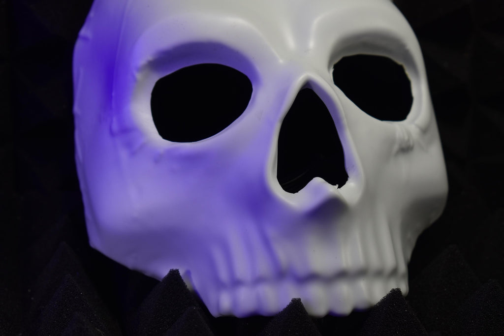 Tactical Phantom Skull Mask  DIY Special Forces Cosplay, Unpainted, Customizable, Thermoformed & Durable