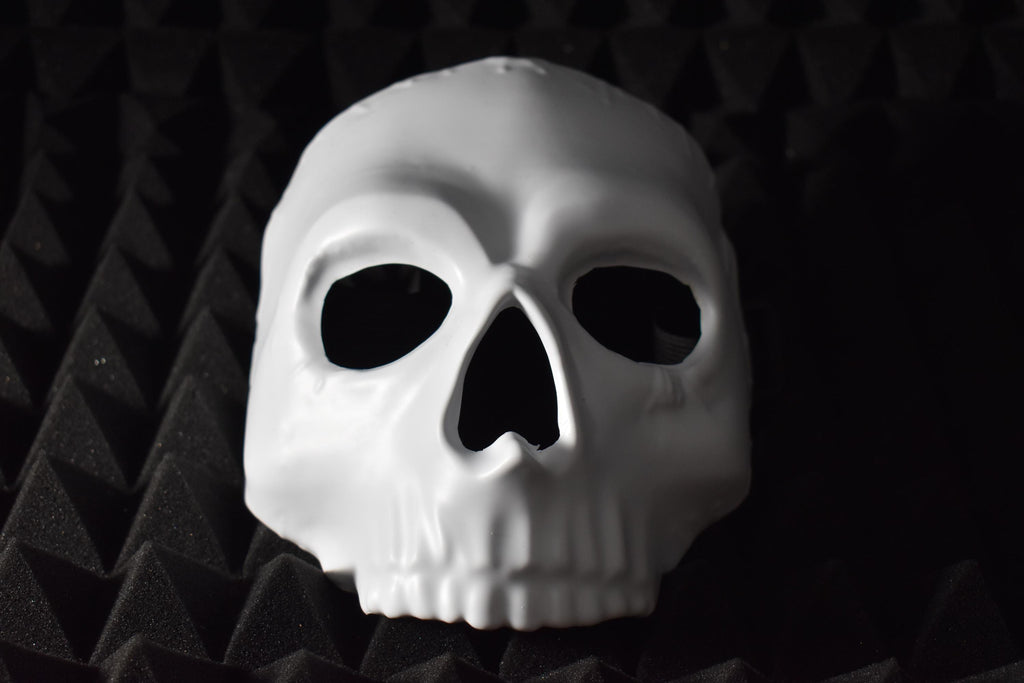 Tactical Phantom Skull Mask  DIY Special Forces Cosplay, Unpainted, Customizable, Thermoformed & Durable