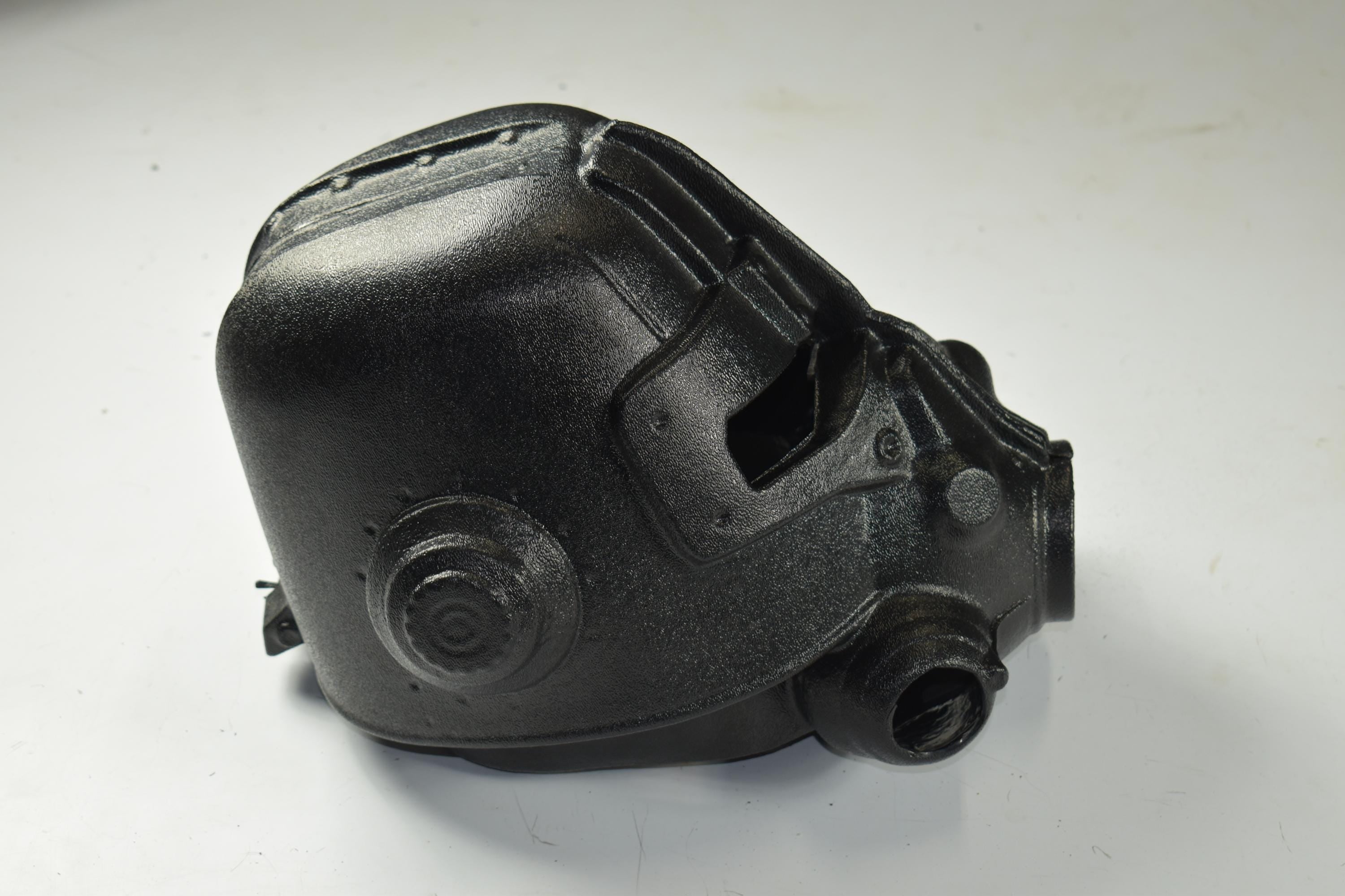 T-45D Power Armor Helmet (Bare-Bones Assembled)  Fallout Cosplay Prop | Thermoformed ABS Shell (No tubing or 3d-printed components)