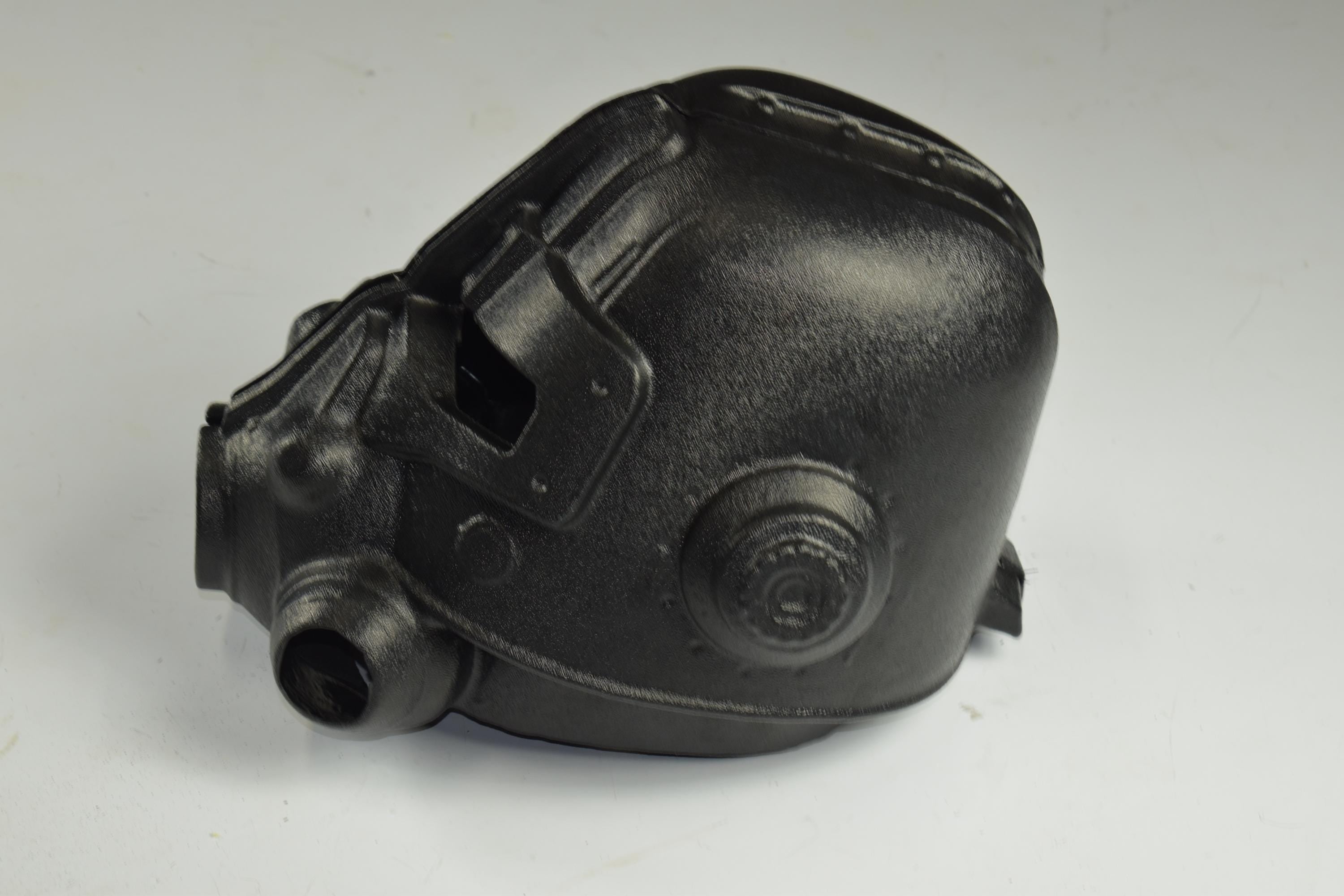 T-45D Power Armor Helmet (Bare-Bones Assembled)  Fallout Cosplay Prop | Thermoformed ABS Shell (No tubing or 3d-printed components)