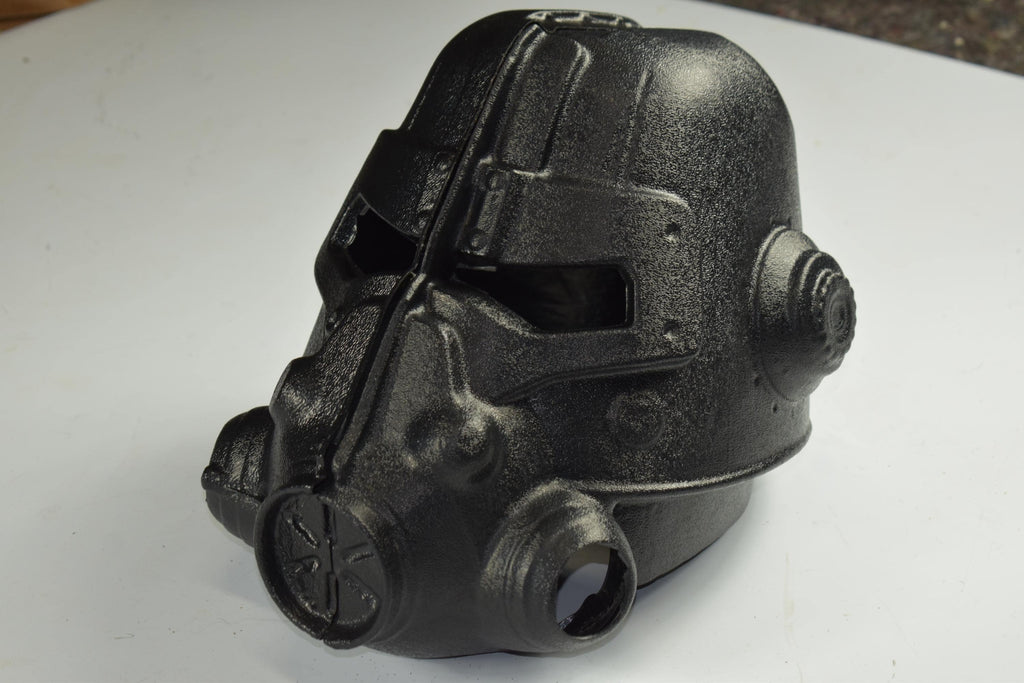 T-45D Power Armor Helmet (Bare-Bones Assembled)  Fallout Cosplay Prop | Thermoformed ABS Shell (No tubing or 3d-printed components)