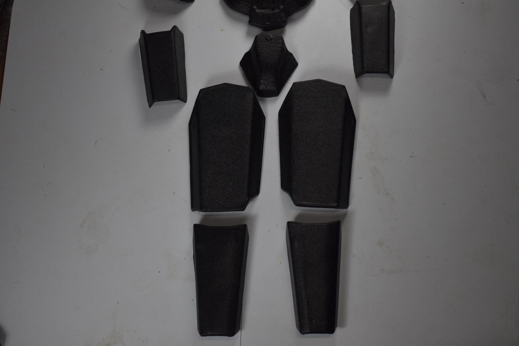 Combat Armor Full Set - Raw DIY Fallout Armor Kit - Unassembled - Vacuum Formed