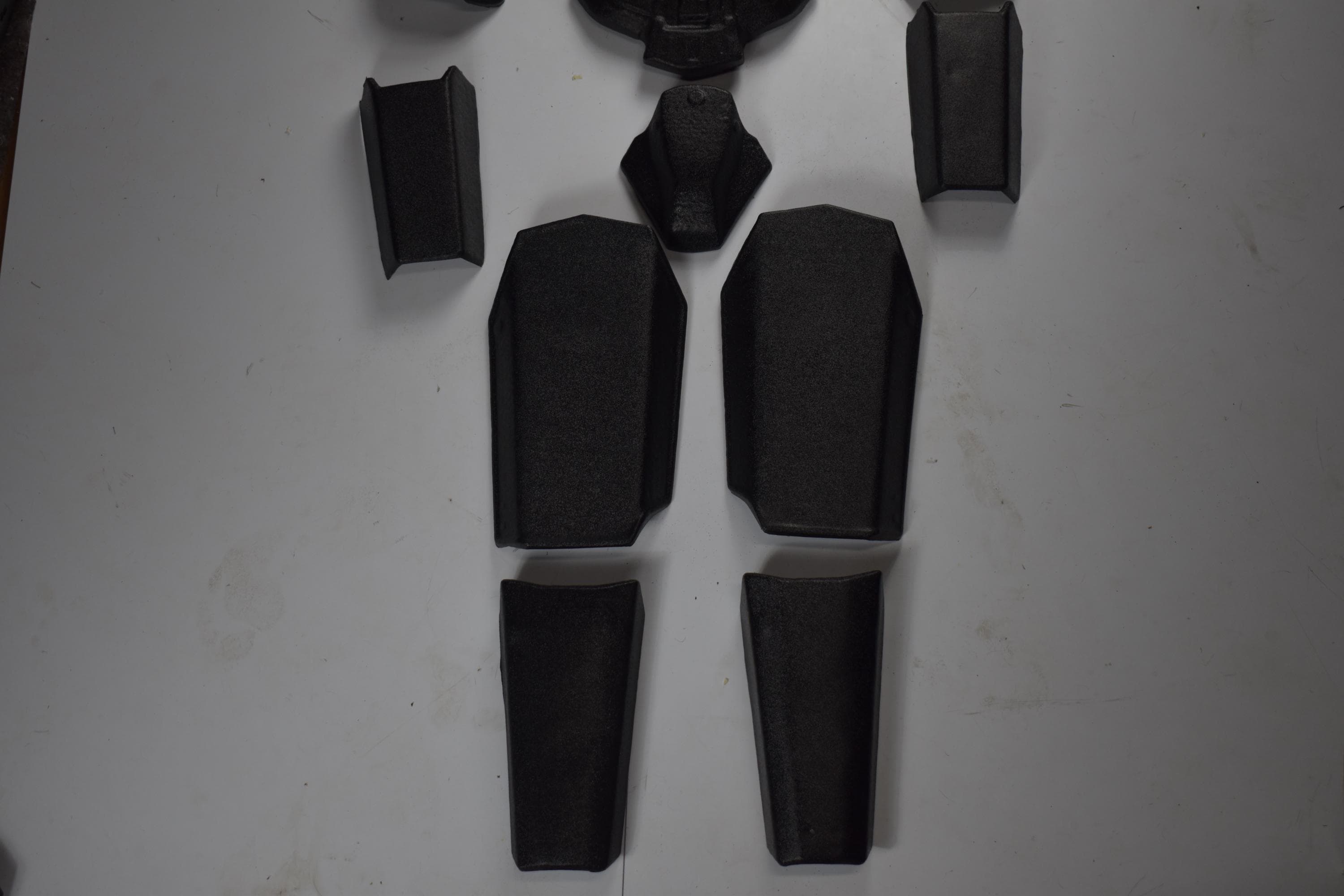 Combat Armor Custom Set - Raw DIY Fallout Armor Kit - Unassembled - Vacuum Formed