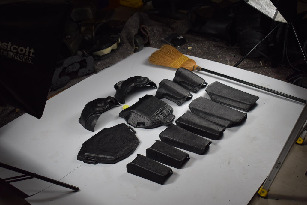 Combat Armor Custom Set - Raw DIY Fallout Armor Kit - Unassembled - Vacuum Formed