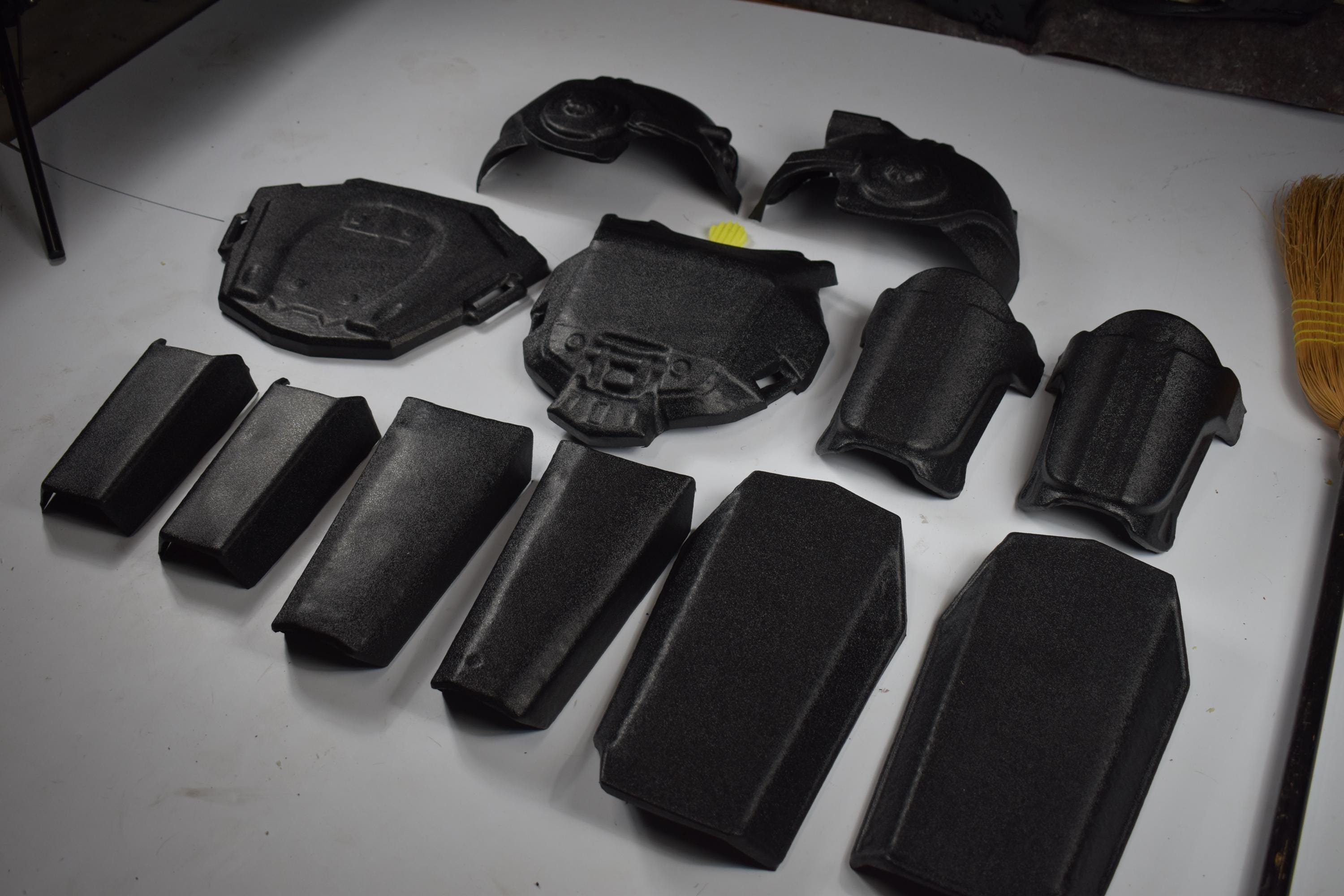 Combat Armor Full Set - Raw DIY Fallout Armor Kit - Unassembled - Vacuum Formed