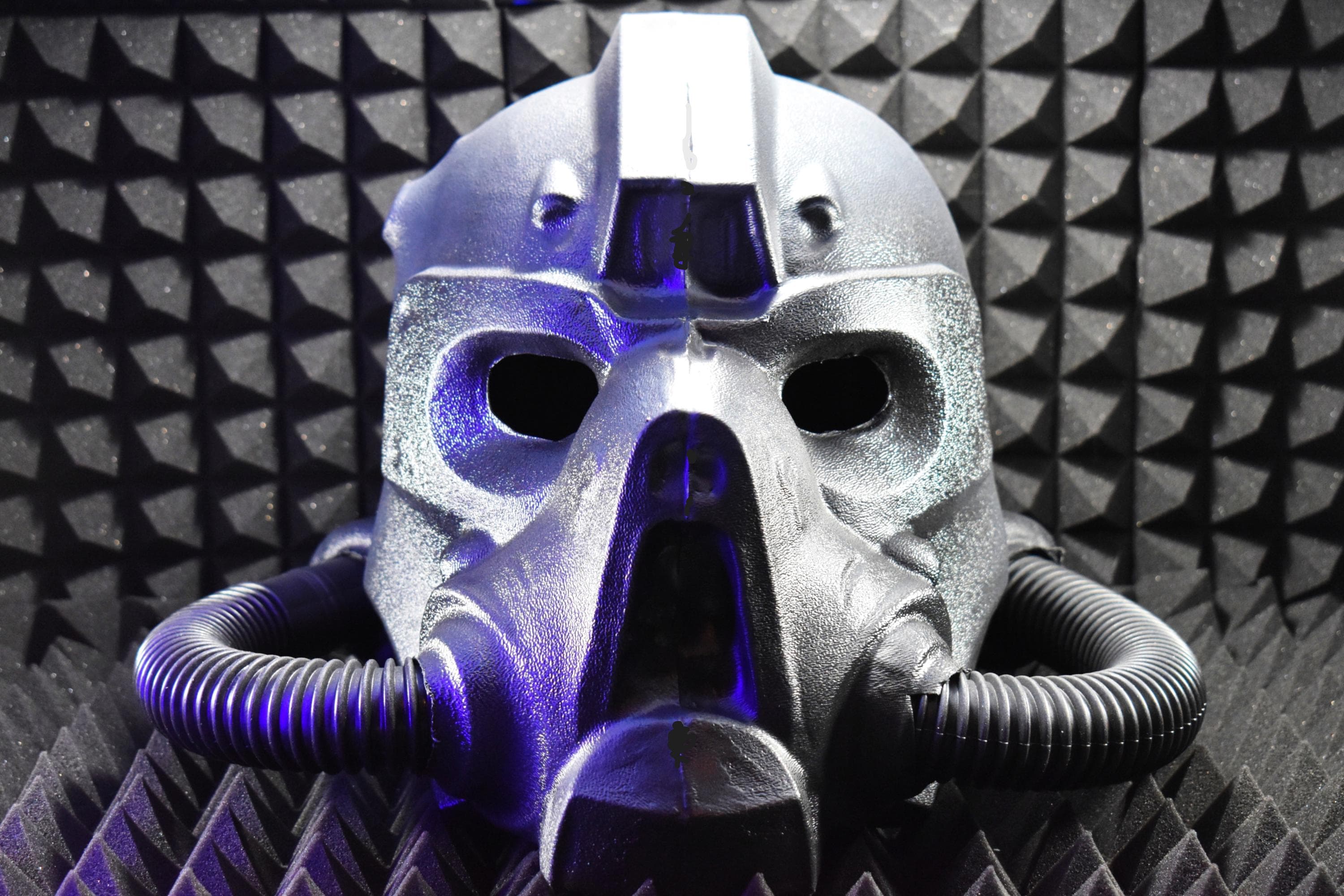 T-65 Power Armor Helmet Kit (Unassembled)  Fallout 76 DIY Cosplay | Thermoformed ABS Shell + Lens + Tubing + Foam