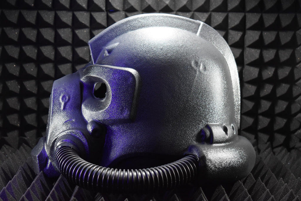T-65 Power Armor Helmet Kit (Unassembled)  Fallout 76 DIY Cosplay | Thermoformed ABS Shell + Lens + Tubing + Foam