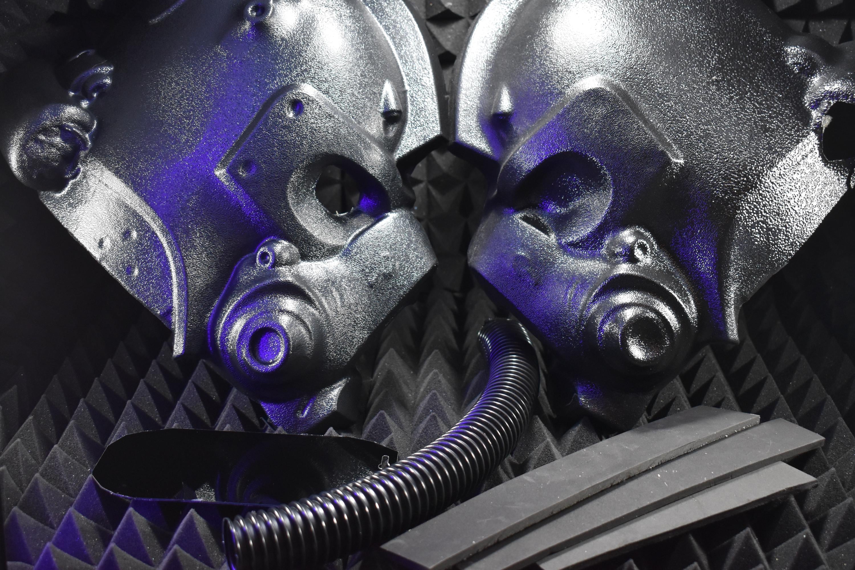 T-65 Power Armor Helmet Kit (Unassembled)  Fallout 76 DIY Cosplay | Thermoformed ABS Shell + Lens + Tubing + Foam