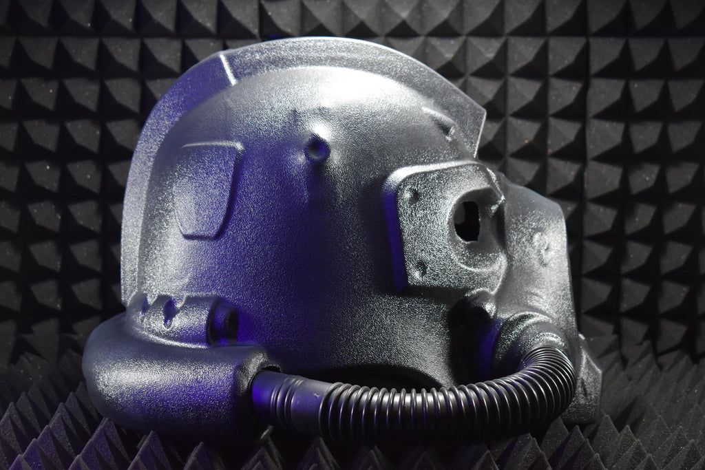 T-65 Power Armor Helmet Kit (Unassembled)  Fallout 76 DIY Cosplay | Thermoformed ABS Shell + Lens + Tubing + Foam