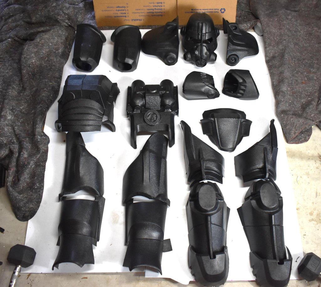 T-45d Power Armor Full Cosplay Kit (DIY Unassembled)  Life-Size Thermoformed ABS Armor Inspired by Fallout