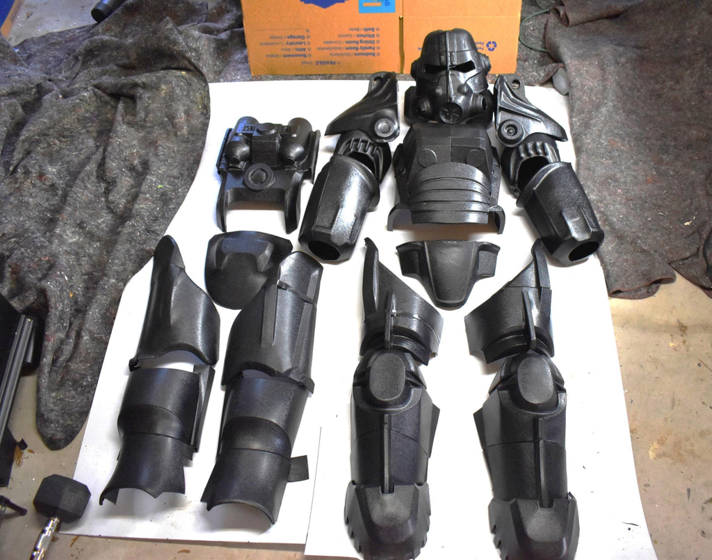 T-45d Power Armor Full Cosplay Kit (DIY Unassembled)  Life-Size Thermoformed ABS Armor Inspired by Fallout
