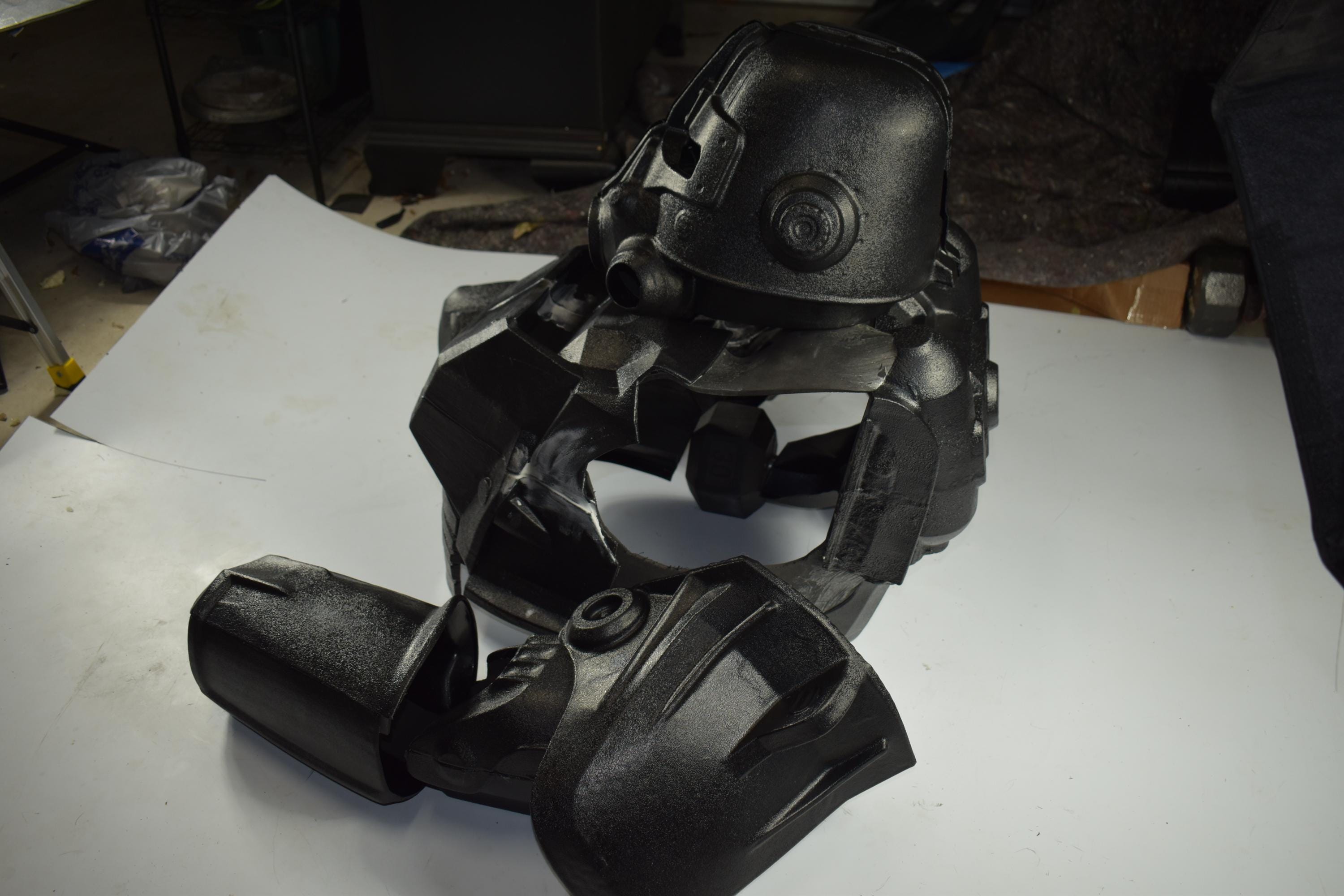 Custom T-45 Power Armor Chest & Arm Assembly  Fallout-Inspired Cosplay Build (No Helmet Included)