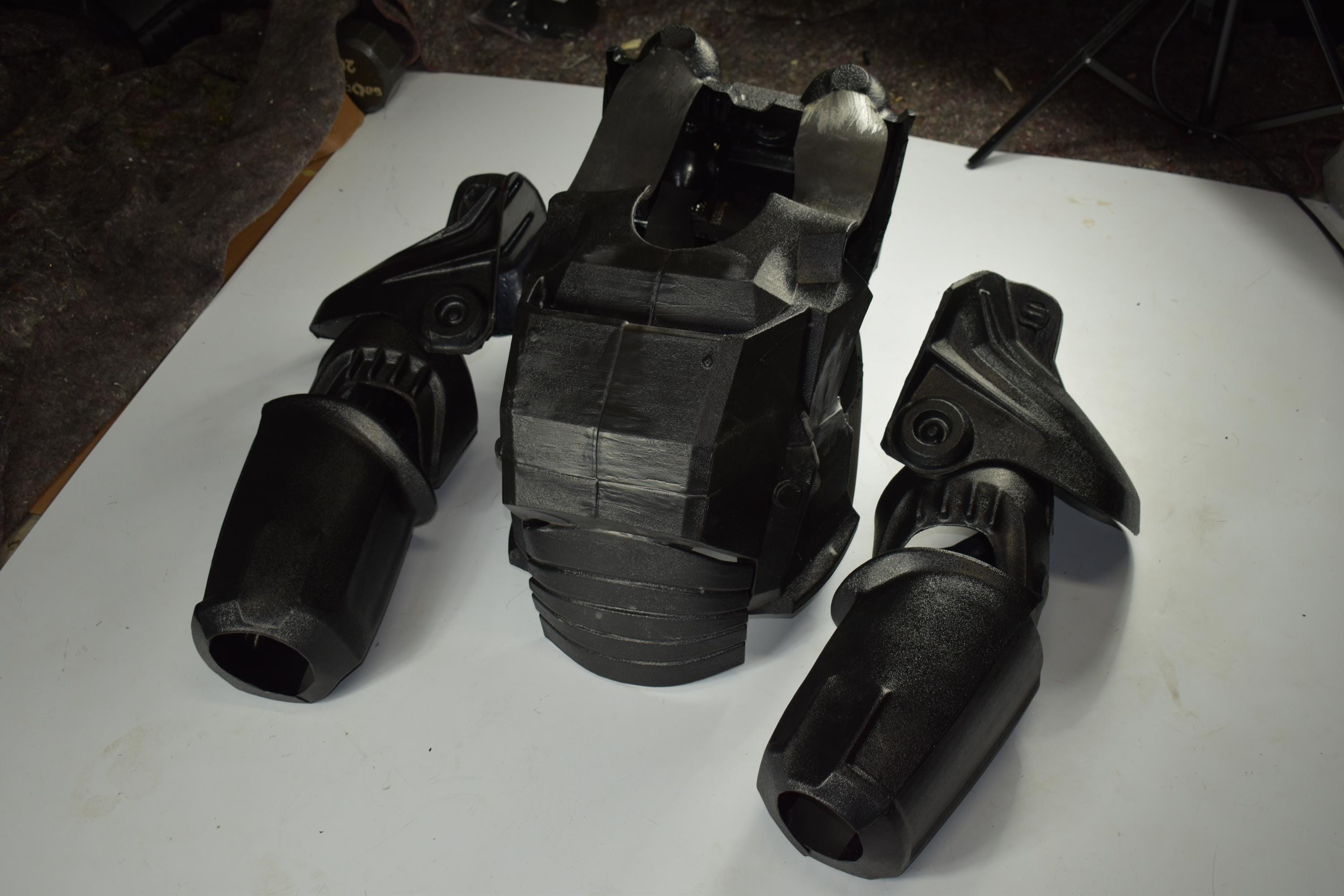 Custom T-45 Power Armor Chest & Arm Assembly  Fallout-Inspired Cosplay Build (No Helmet Included)