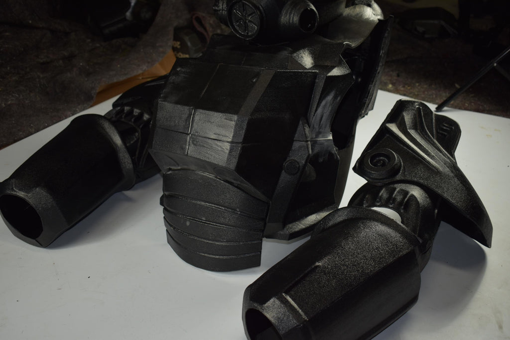 Custom T-45 Power Armor Chest & Arm Assembly  Fallout-Inspired Cosplay Build (No Helmet Included)