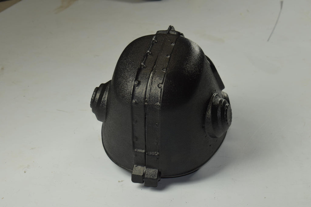 T-45D Power Armor Helmet (Bare-Bones Assembled)  Fallout Cosplay Prop | Thermoformed ABS Shell (No tubing or 3d-printed components)