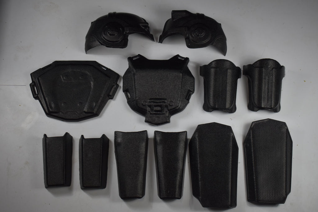 Combat Armor Full Set - Raw DIY Fallout Armor Kit - Unassembled - Vacuum Formed