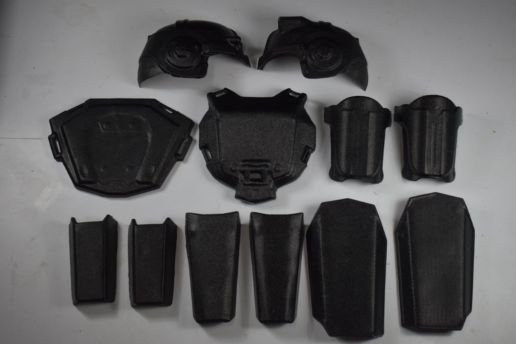 Combat Armor Custom Set - Raw DIY Fallout Armor Kit - Unassembled - Vacuum Formed