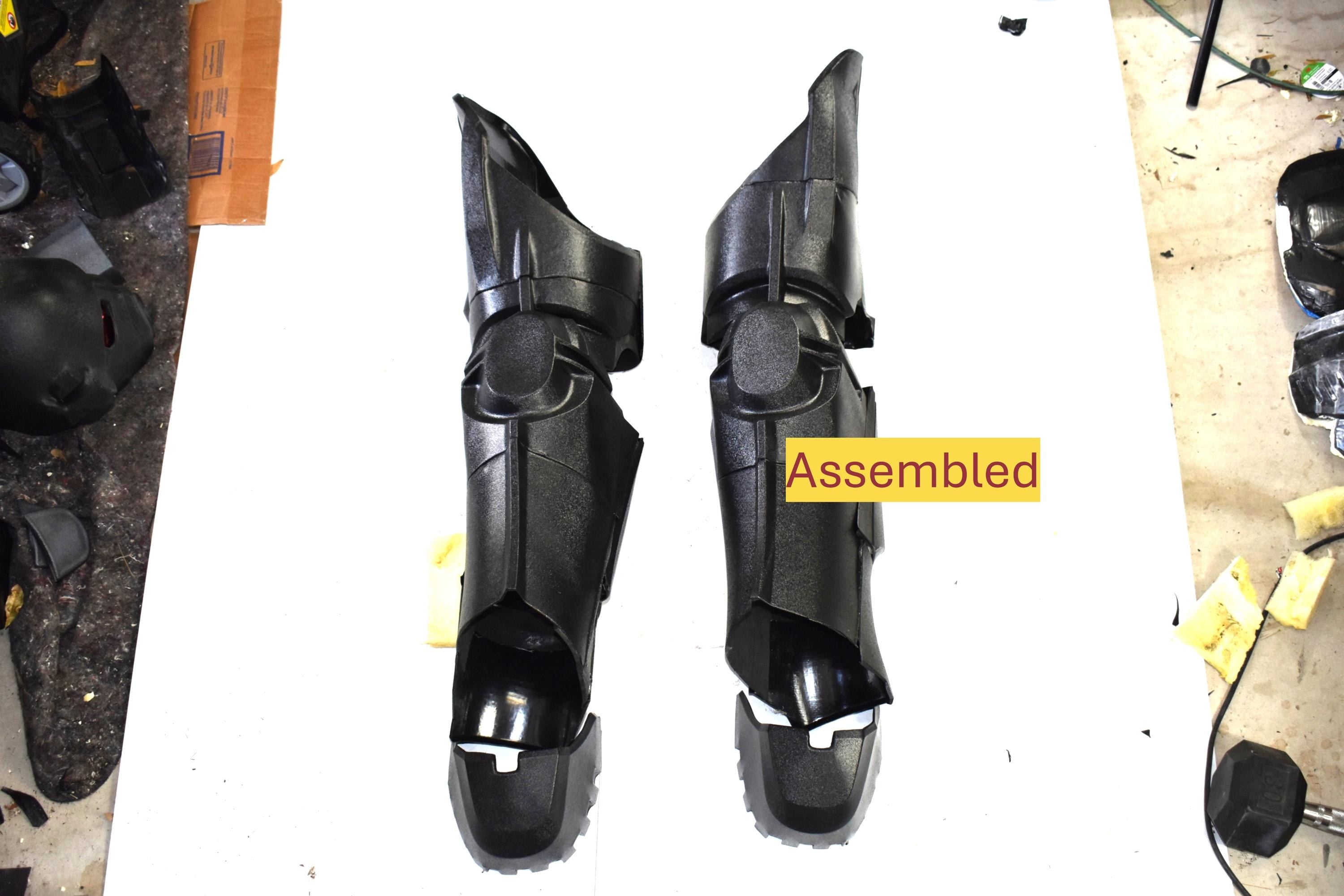 T-45D Power Armor Leg Rig  Cosplay Kit (DIY Unassembled)  Life-Size Thermoformed ABS Armor Inspired by Fallout