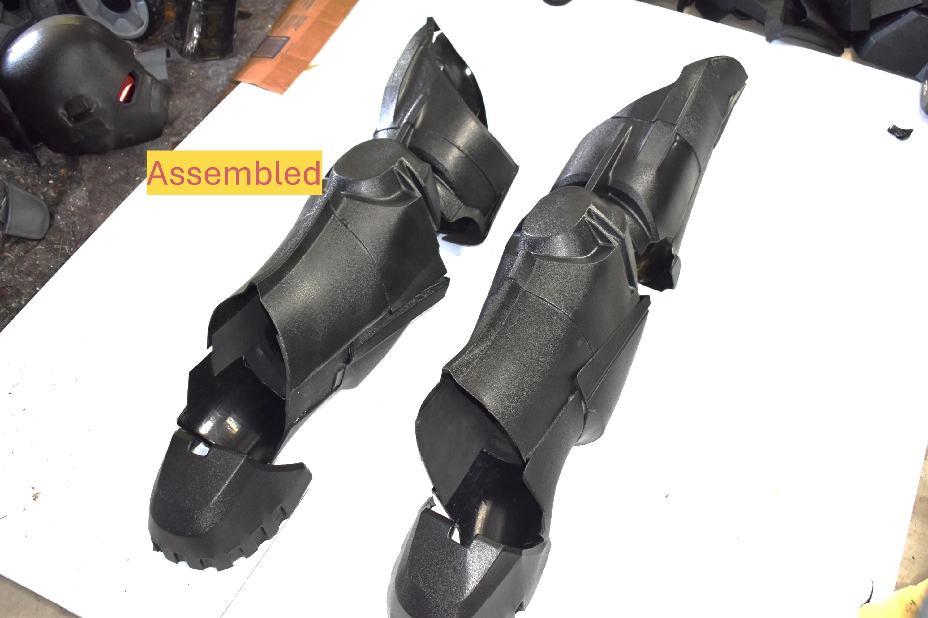 T-45D Power Armor Leg Rig  Cosplay Kit (DIY Unassembled)  Life-Size Thermoformed ABS Armor Inspired by Fallout
