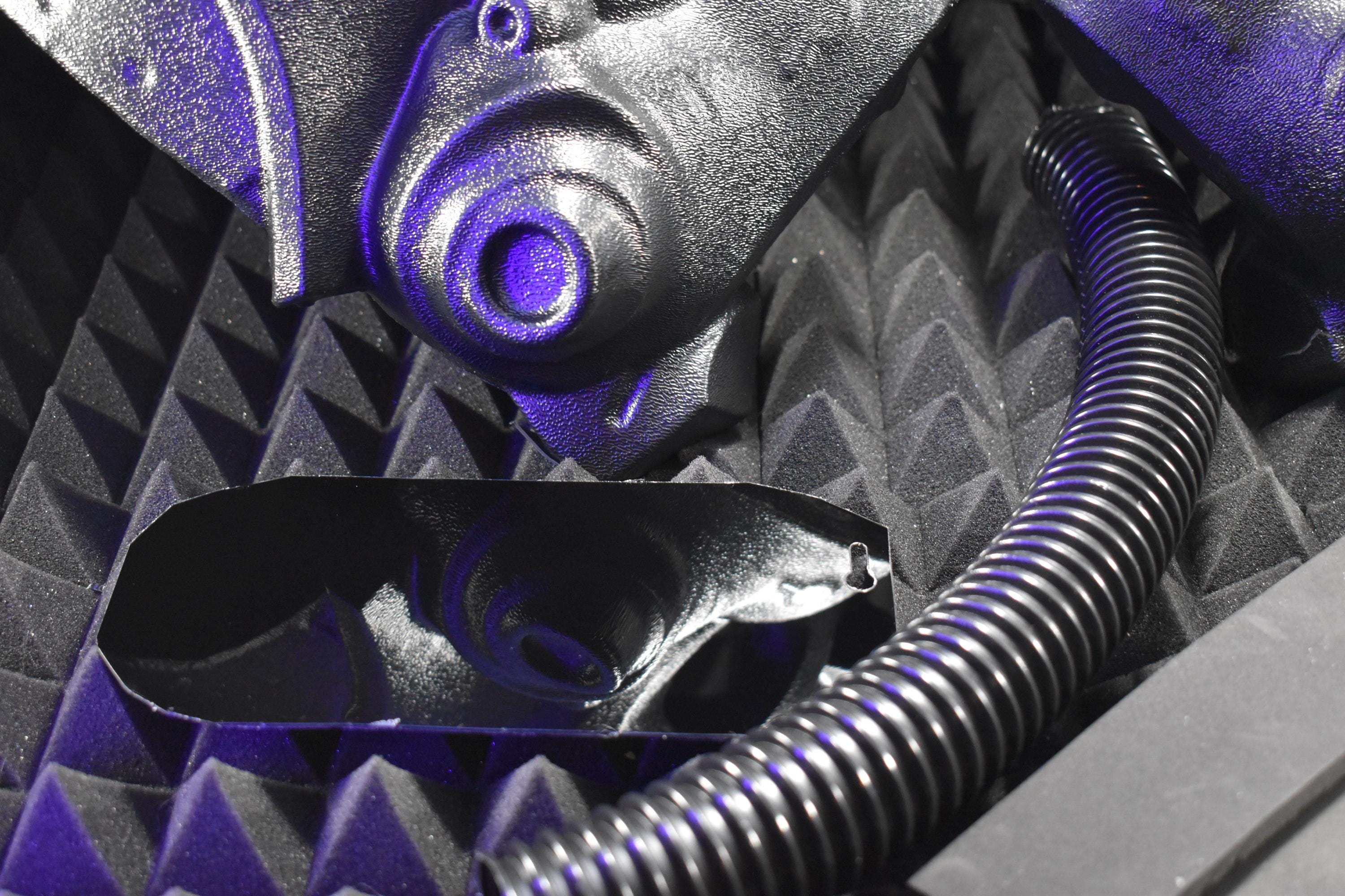 T-65 Power Armor Helmet Kit (Unassembled)  Fallout 76 DIY Cosplay | Thermoformed ABS Shell + Lens + Tubing + Foam