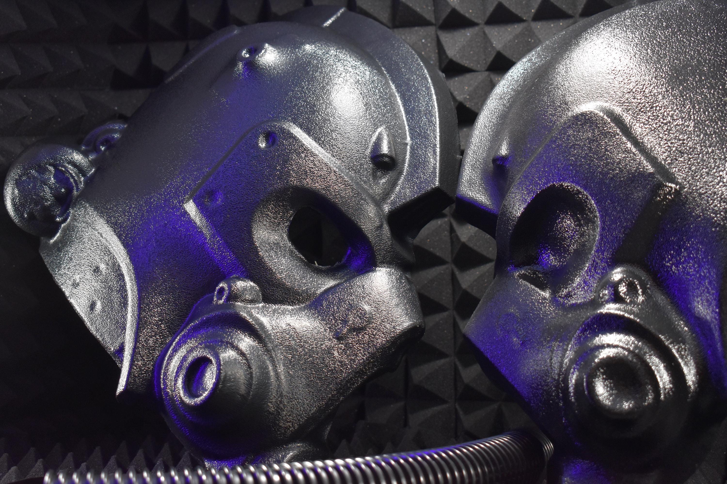 T-65 Power Armor Helmet Kit (Unassembled)  Fallout 76 DIY Cosplay | Thermoformed ABS Shell + Lens + Tubing + Foam