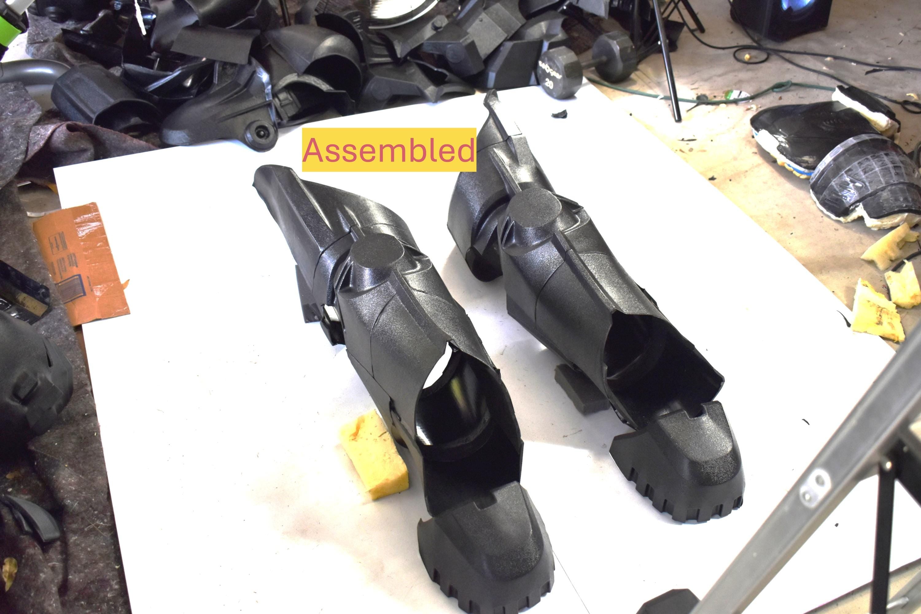 T-45D Power Armor Leg Rig  Cosplay Kit (DIY Unassembled)  Life-Size Thermoformed ABS Armor Inspired by Fallout