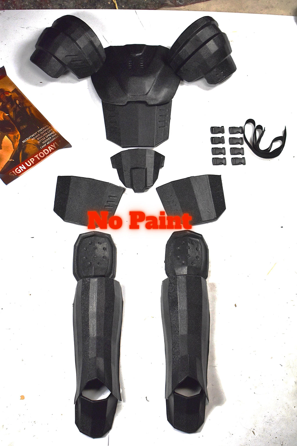 NCR Patrol Ranger Armor Kit  New Vegas DIY Cosplay | ABS Thermoformed Plates