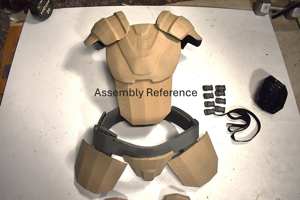 NCR Patrol Ranger Armor Kit  New Vegas DIY Cosplay | ABS Thermoformed Plates