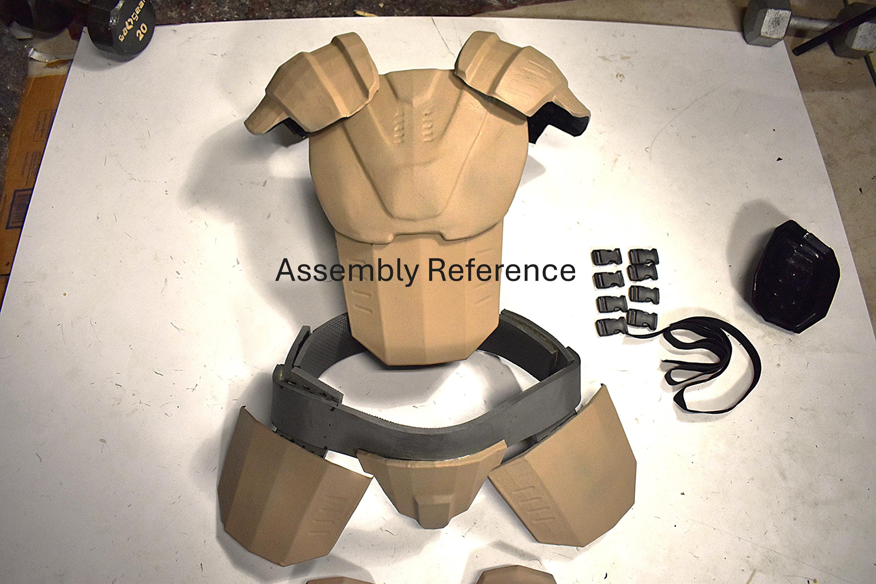 NCR Patrol Ranger Armor Kit  New Vegas DIY Cosplay | ABS Thermoformed Plates