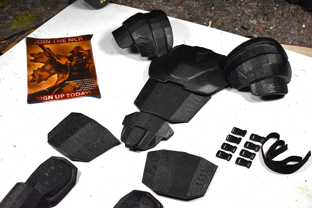NCR Patrol Ranger Armor Kit  New Vegas DIY Cosplay | ABS Thermoformed Plates