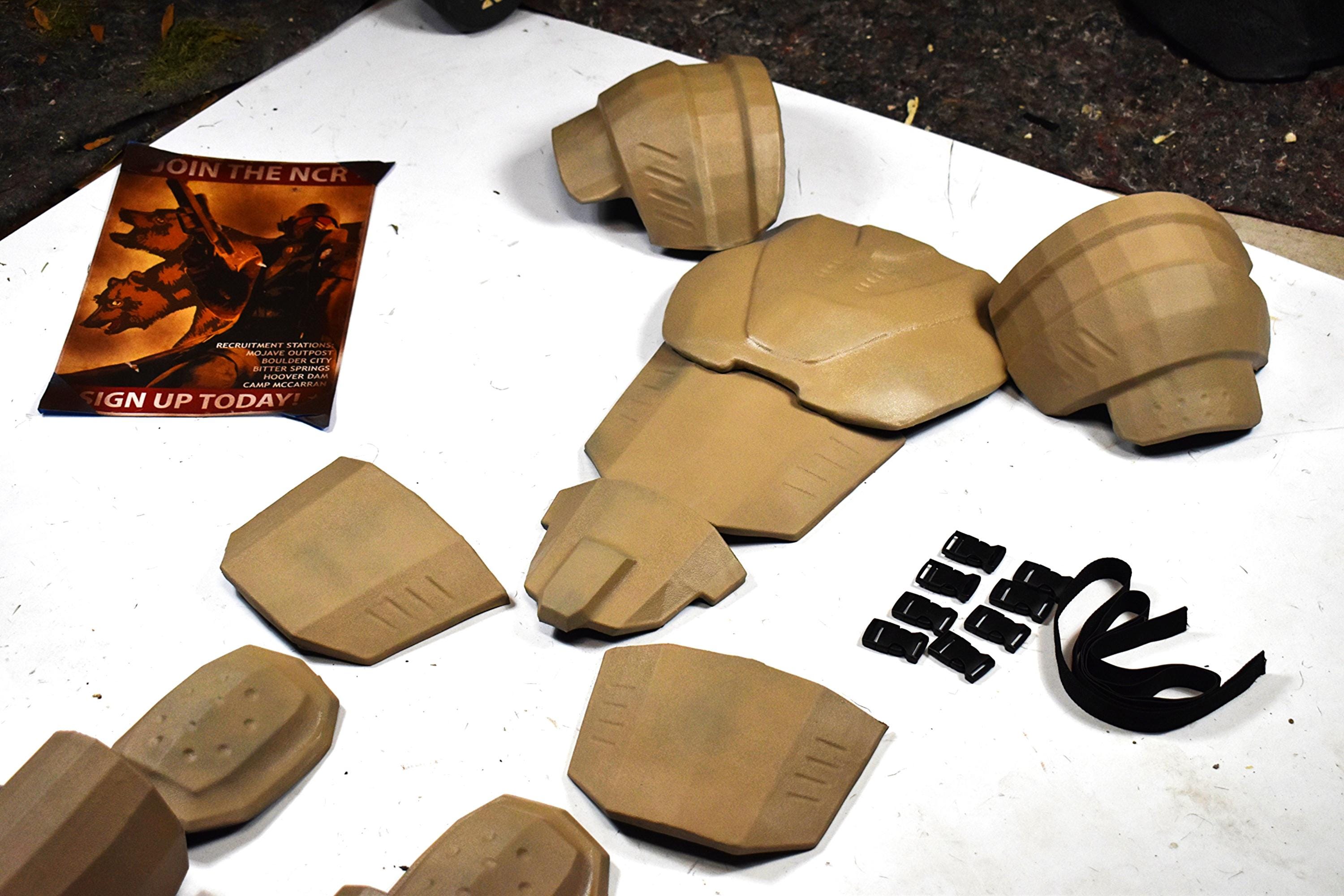 NCR Patrol Ranger Armor Kit  New Vegas DIY Cosplay | ABS Thermoformed Plates