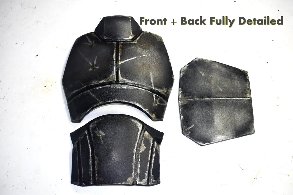 NCR Veteran Ranger Chest Plate Armor  Fallout Cosplay DIY Kit (Unassembled, 2-Part) | Thermoformed ABS Shell