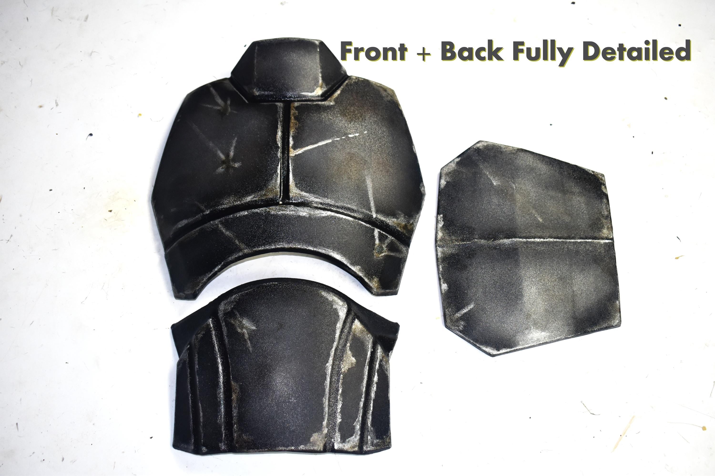 NCR Veteran Ranger Chest Plate Armor  Fallout Cosplay DIY Kit (Unassembled, 2-Part) | Thermoformed ABS Shell
