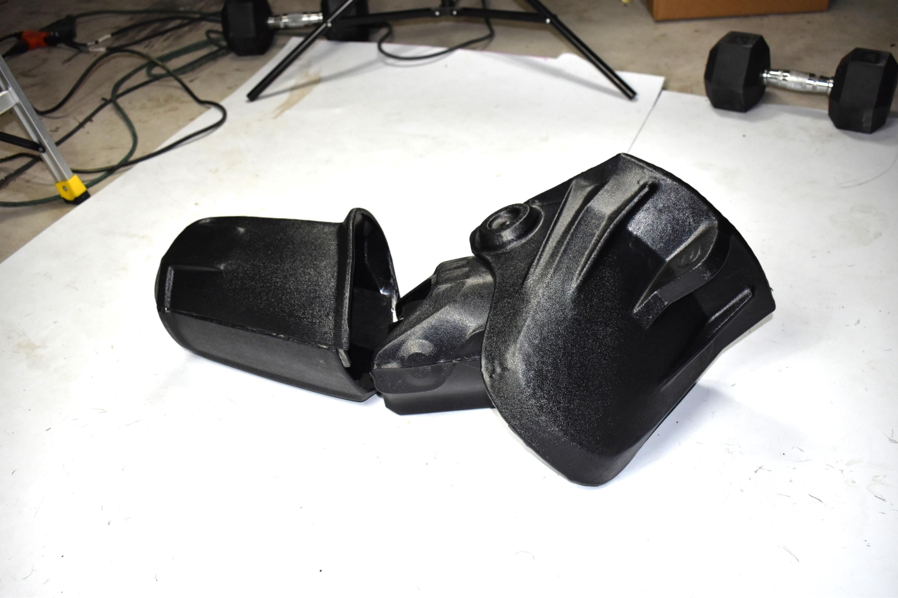 T-45D Power Armor Left Arm & Shoulder Kit  Fallout Cosplay DIY (Unassembled) | Vacuum-Formed ABS Armor Set