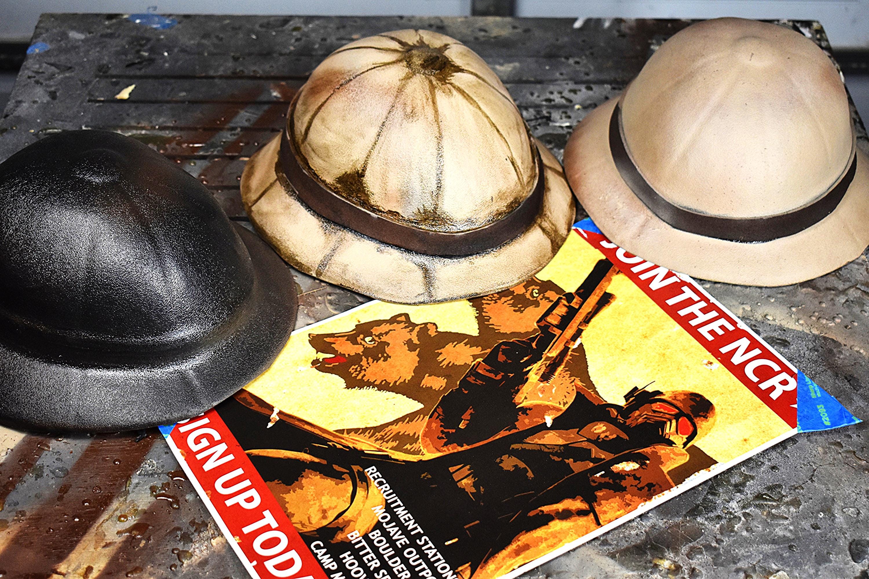 NCR Trooper Helmet V2 FO New Vegas Authentic Cosplay Shell | Thermoformed ABS | DIY