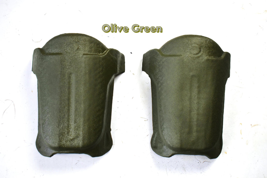 Fallout Combat Armor Shoulder Plates  DIY Cosplay Kit (Unassembled) | Vacuum-Formed ABS  Raw, Olive, or Weathered