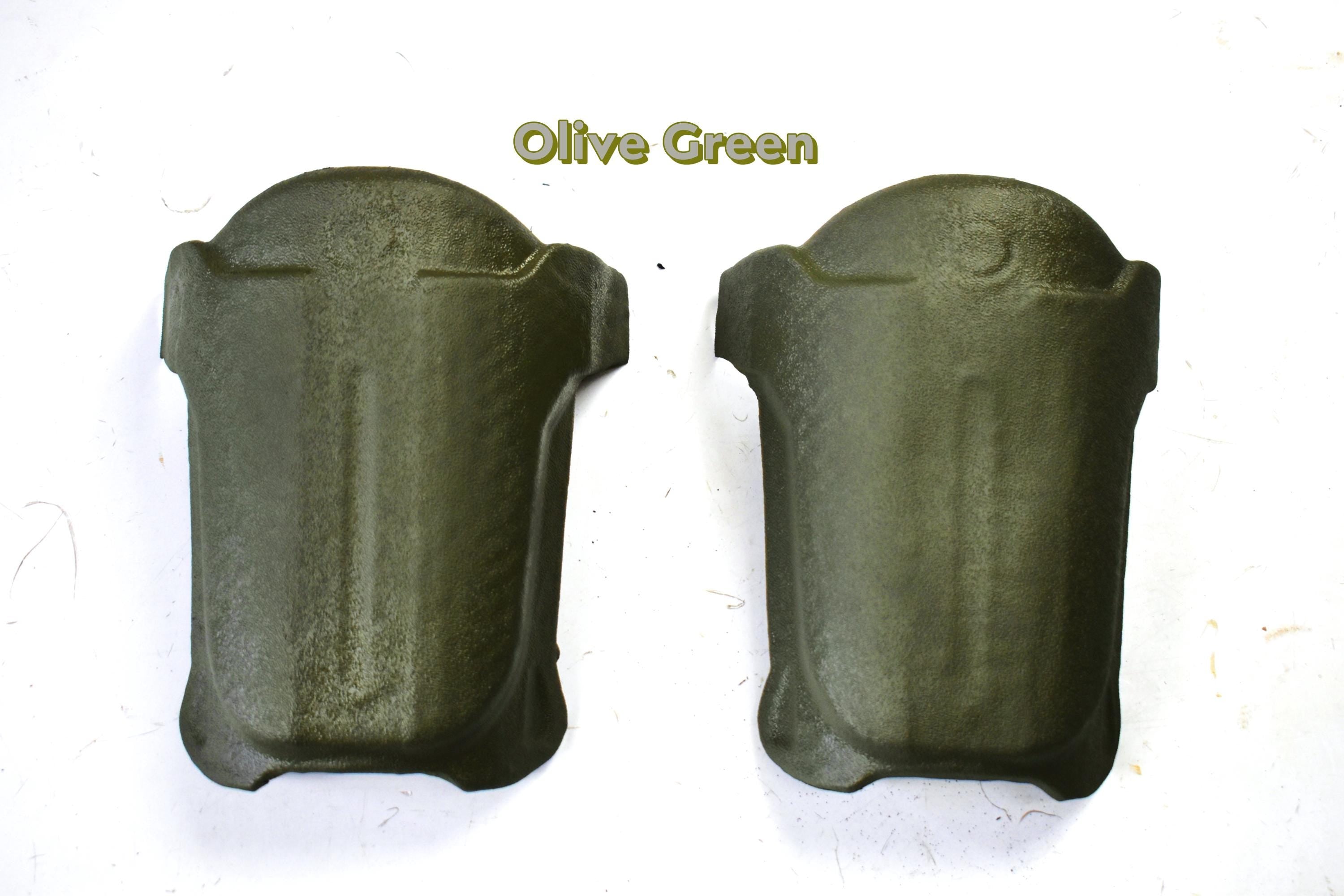 Fallout Combat Armor Shoulder Plates  DIY Cosplay Kit (Unassembled) | Vacuum-Formed ABS  Raw, Olive, or Weathered