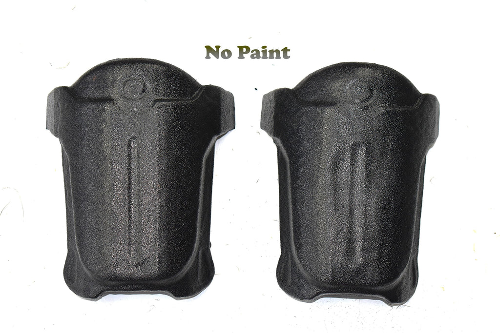 Fallout Combat Armor Shoulder Plates  DIY Cosplay Kit (Unassembled) | Vacuum-Formed ABS  Raw, Olive, or Weathered