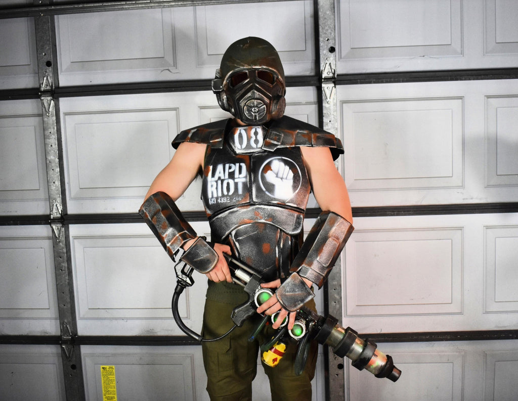 NCR Veteran Ranger Shoulder Armor (Left + Right)  Fallout DIY Cosplay Kit (Unassembled) | Vacuum-Formed ABS Riot Gear