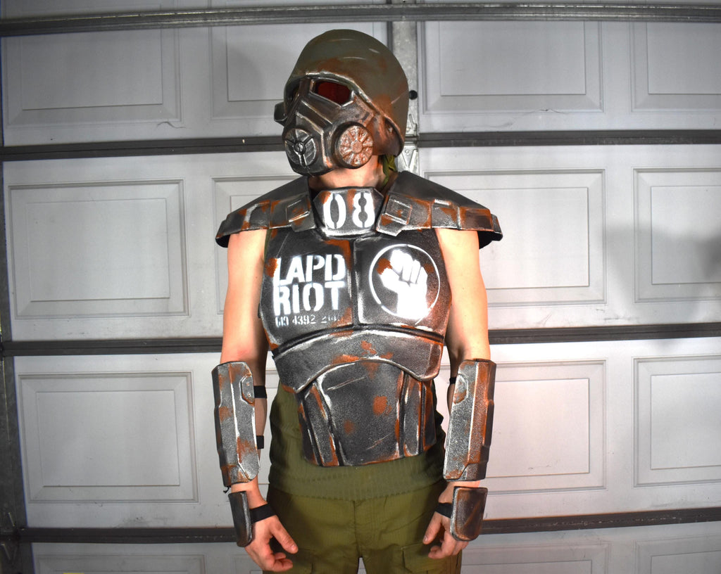 NCR Veteran Ranger Forearm & Hand Plate Kit  Fallout Cosplay DIY Armor (Unassembled) | Fully Detailed