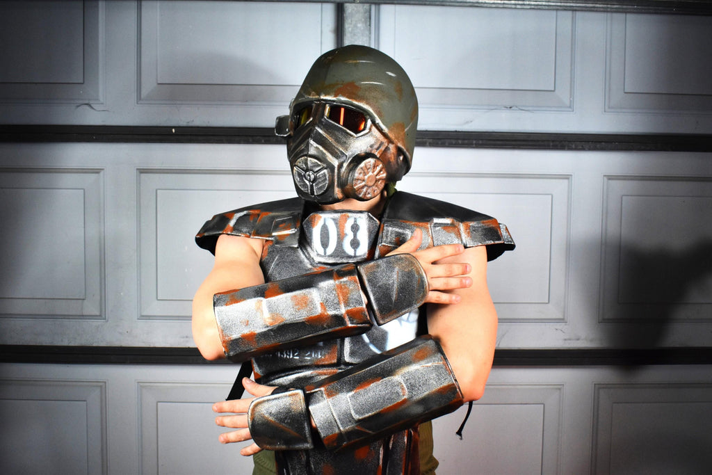 NCR Veteran Ranger Forearm & Hand Plate Kit - Cosplay DIY Armor | ABS Plastic