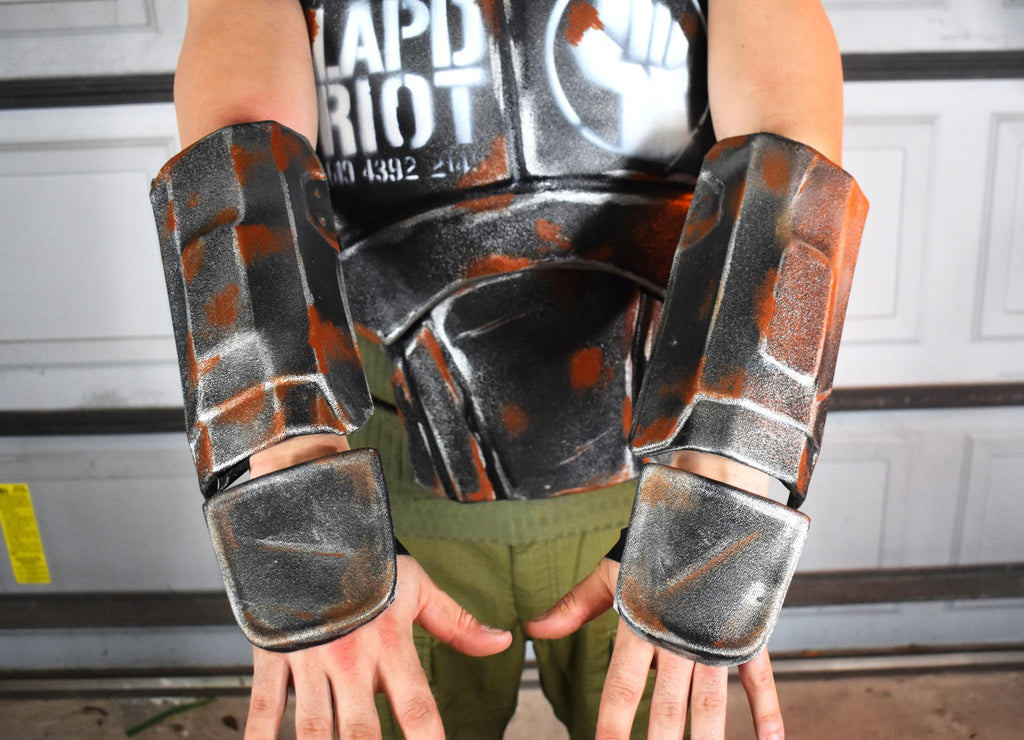 NCR Veteran Ranger Forearm & Hand Plate Kit  Fallout Cosplay DIY Armor (Unassembled) | Fully Detailed