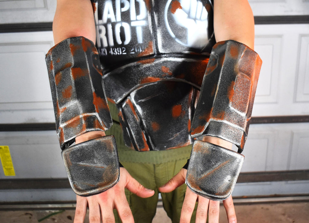 NCR Veteran Ranger Forearm & Hand Plate Kit - Cosplay DIY Armor | ABS Plastic