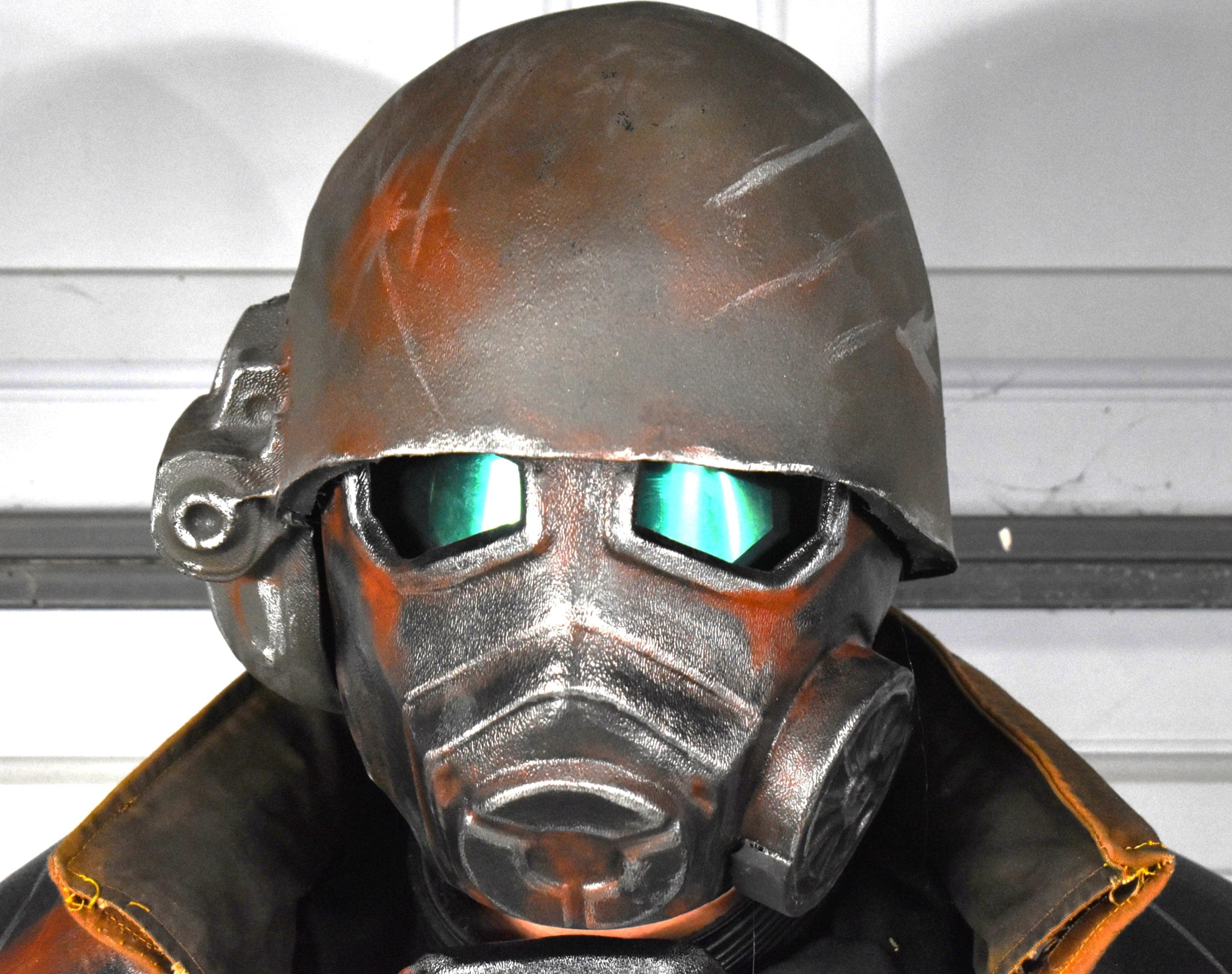 NCR Ranger Helmet Kit (Unassembled) Cosplay DIY Armor | Thermoformed ABS Shell + Lens + Foam + Mirror Film