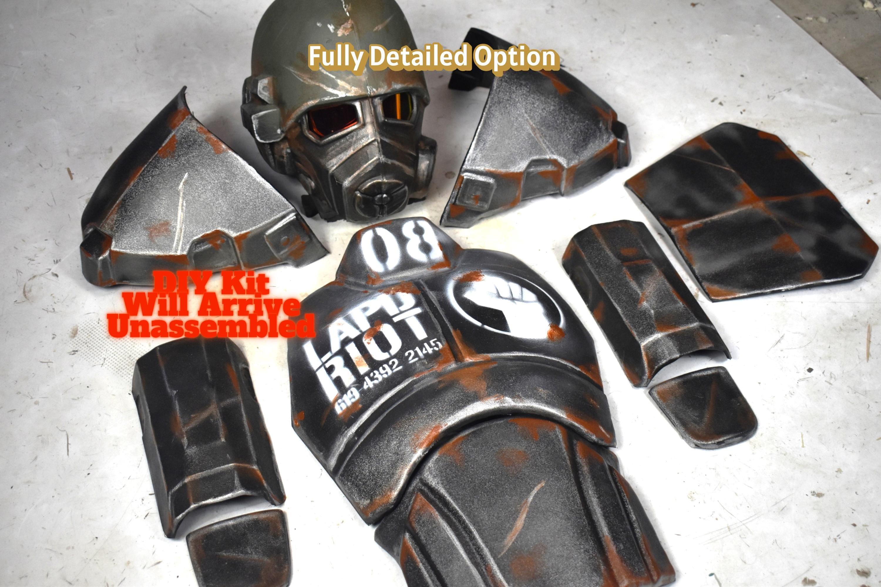 NCR Veteran Ranger Armor Kit (Unassembled)  Fallout Cosplay DIY Thermoformed ABS Set | Full Body Shells - Fully Detailed + No Paint Options