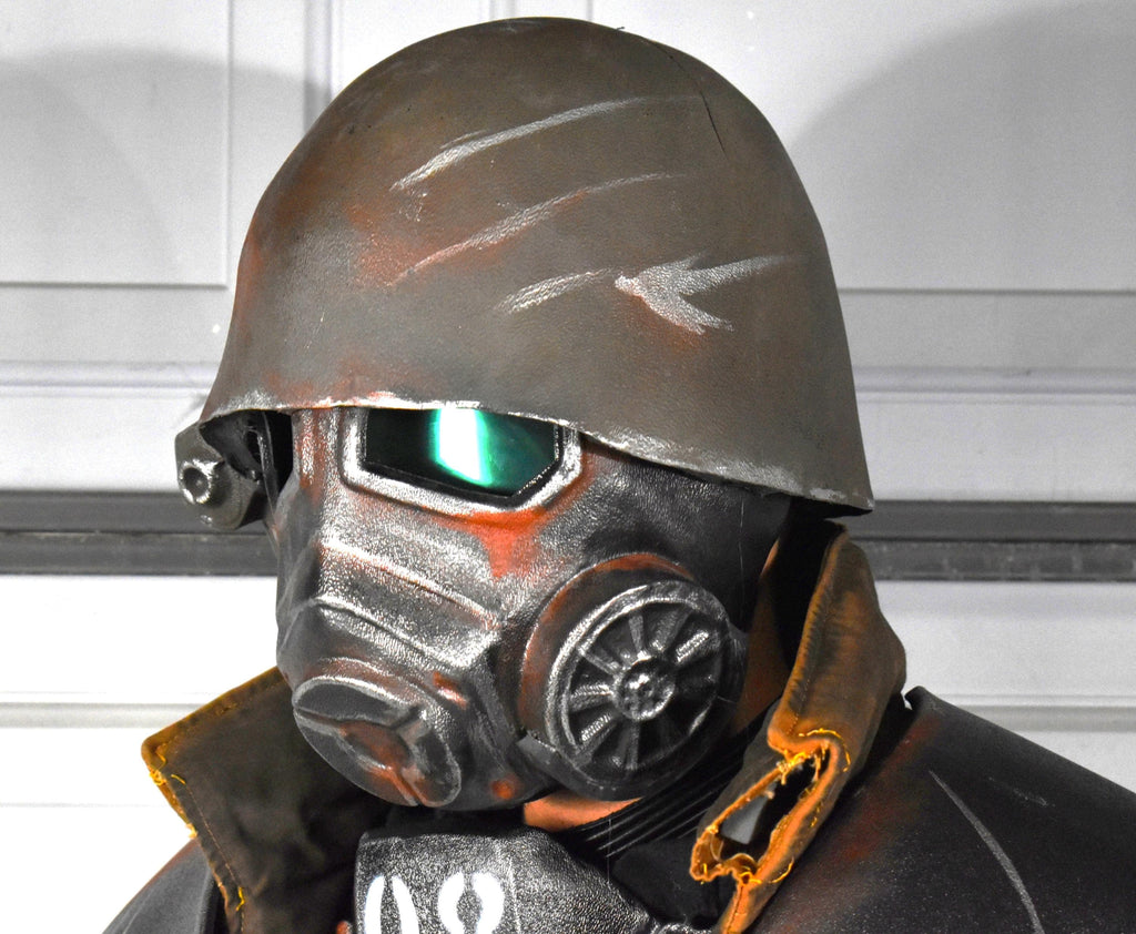 NCR Ranger Helmet Kit (Unassembled) Cosplay DIY Armor | Thermoformed ABS Shell + Lens + Foam + Mirror Film