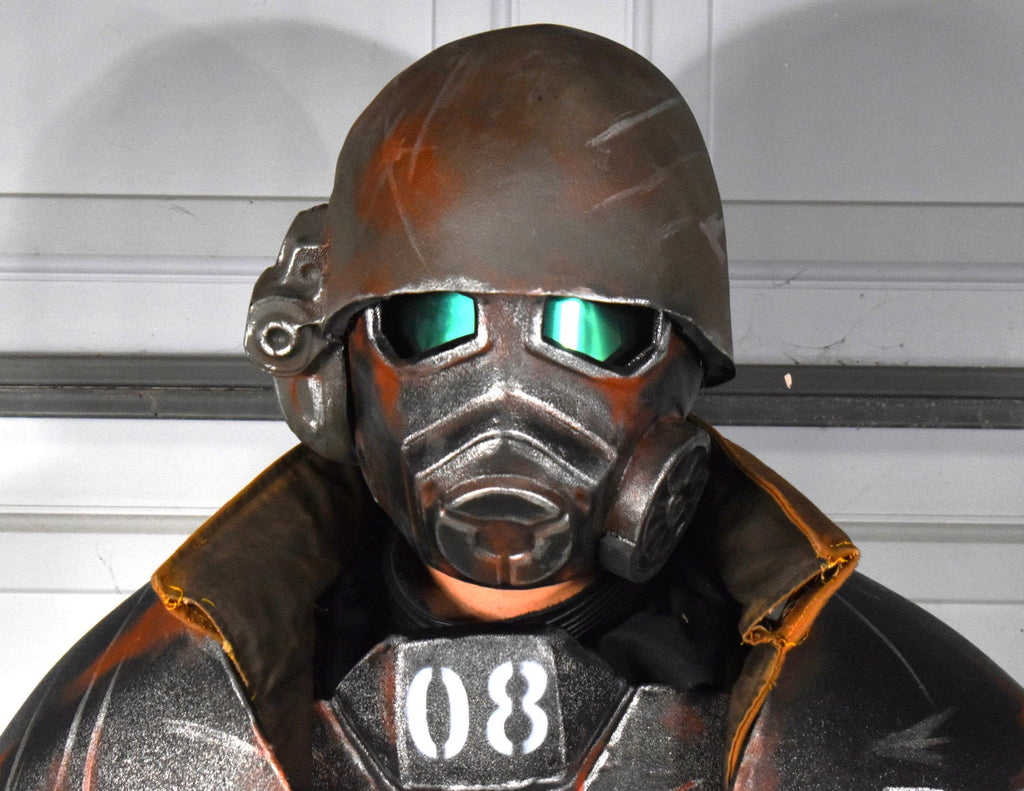 NCR Ranger Helmet Kit (Unassembled) Cosplay DIY Armor | Thermoformed ABS Shell + Lens + Foam + Mirror Film