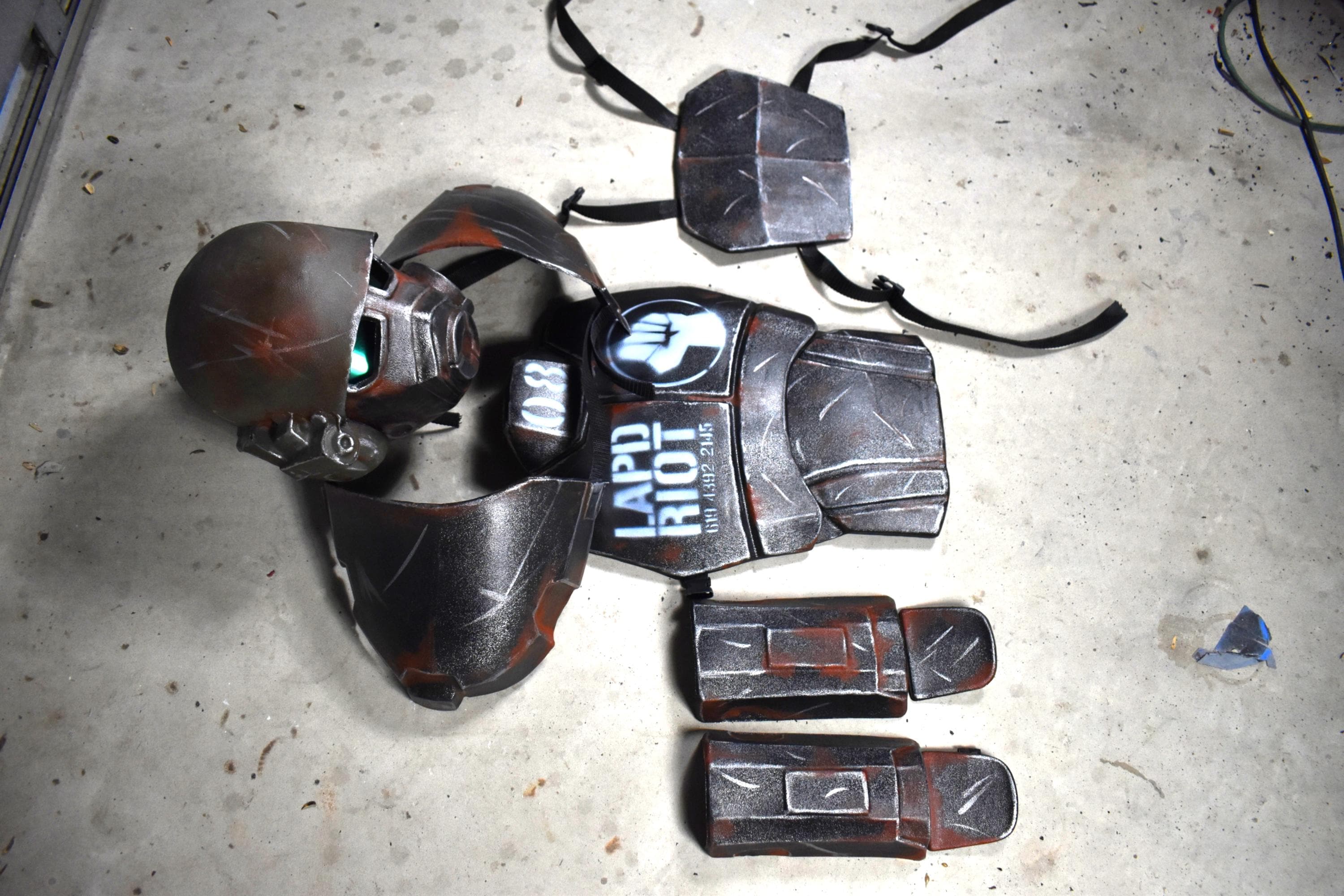 NCR Veteran Ranger Armor Kit (Unassembled)  Fallout Cosplay DIY Thermoformed ABS Set | Full Body Shells - Fully Detailed + No Paint Options