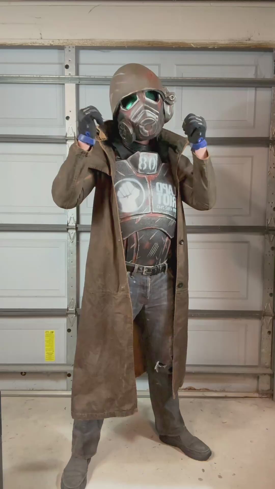 NCR Veteran Ranger Back Panel Armor - New Vegas Cosplay